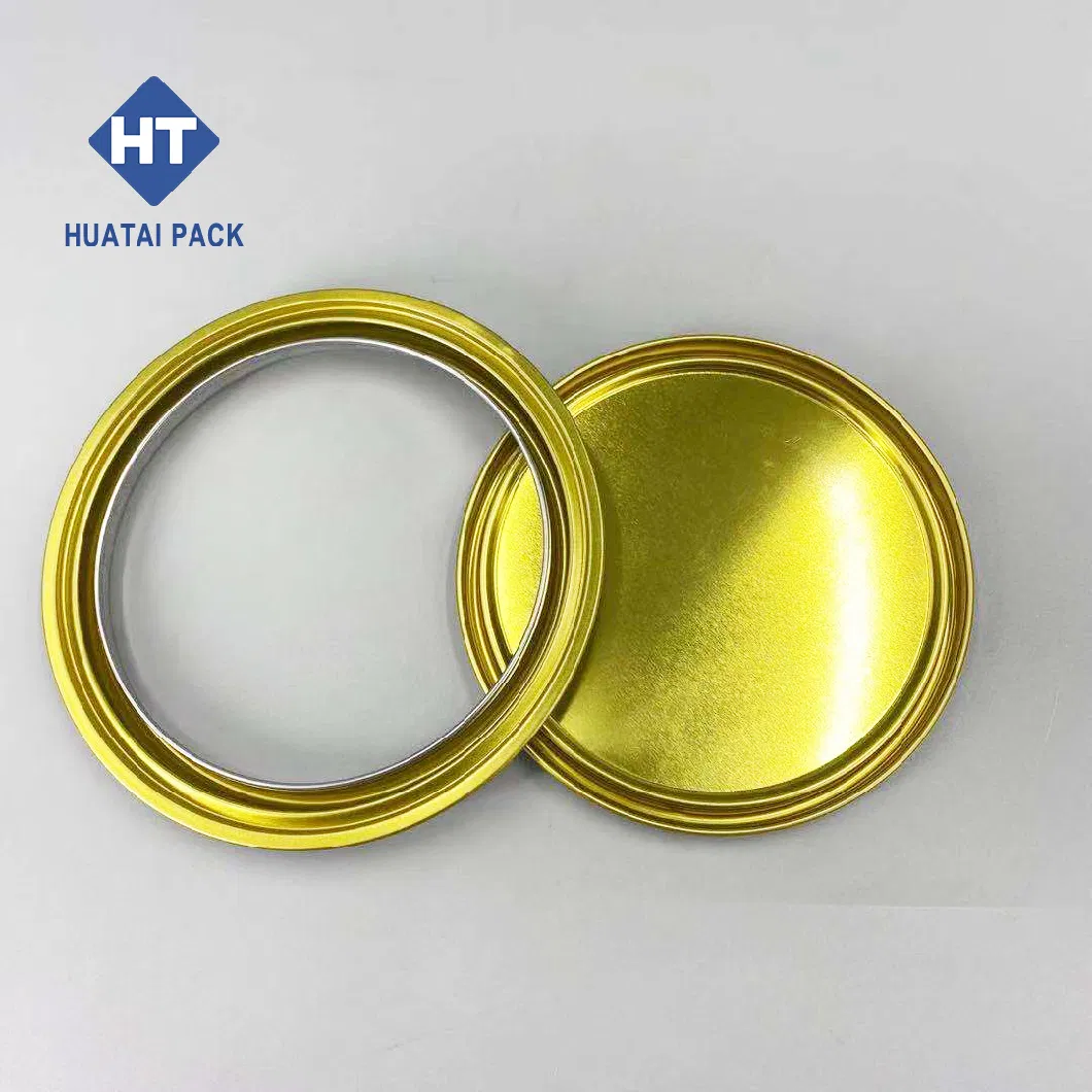 5L Round Tin Can Plug Lid Ring Bottom End Components Diameter 176mm