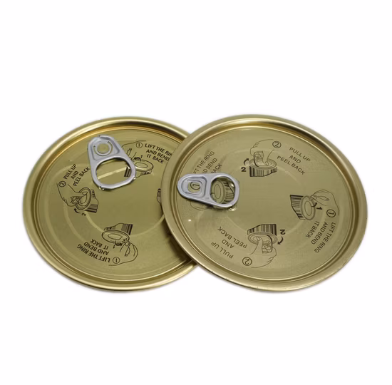 La stampa può terminare con l'anello di trazione Estremità di apertura facile per la produzione di lattine